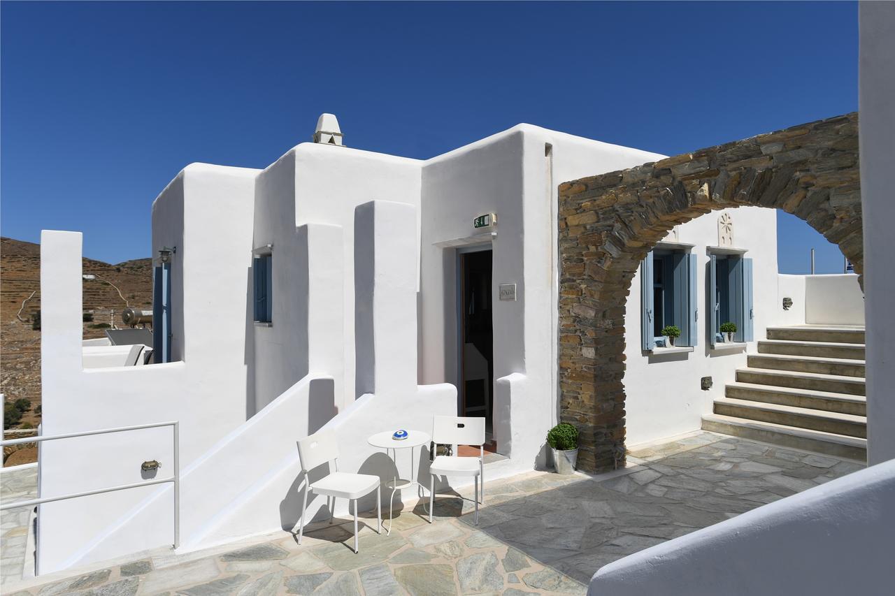 Glafki Hotel Tinos Pánormos Exterior foto